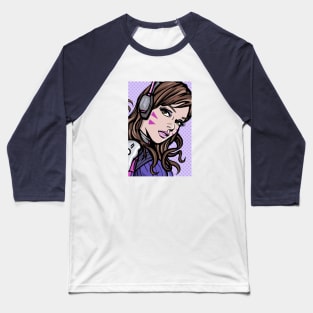 D.Va Lichtenstein Baseball T-Shirt